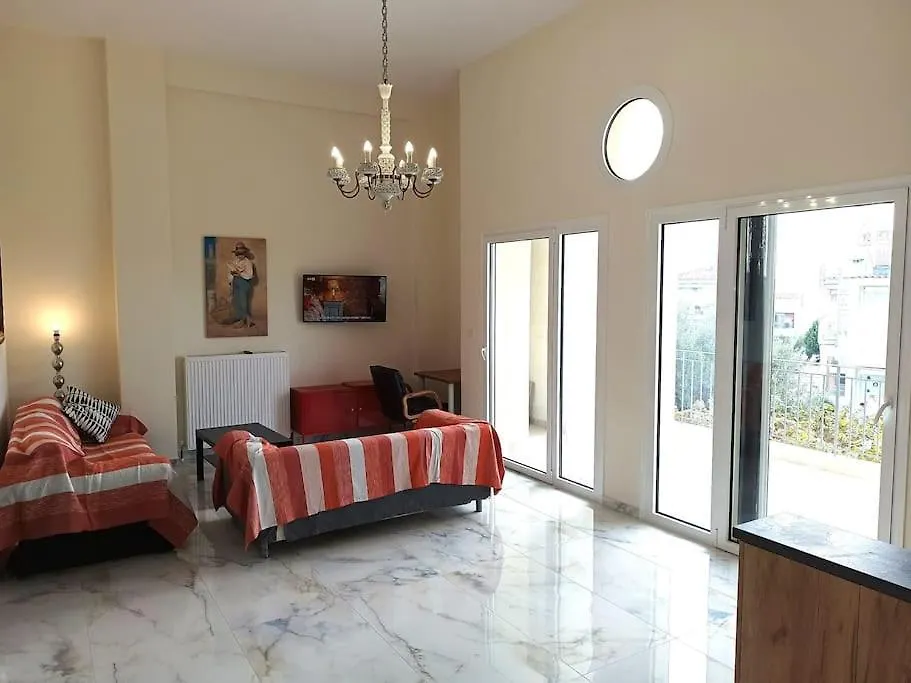 Sun, Sea & Space 100M To Beach! Gerakini Apartament